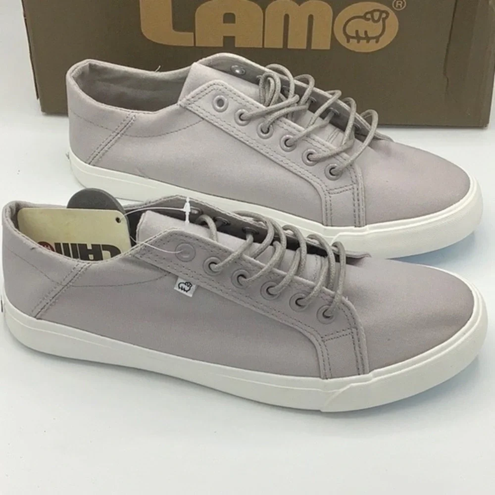 LAMO Gray Lyla canvas Sneakers